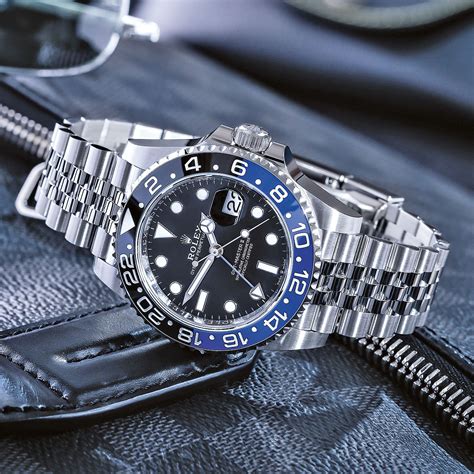 rolex gmt master batman list price|rolex batman cost.